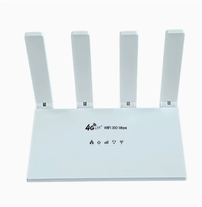 300兆4G无线路由器办公插卡LTE四网口